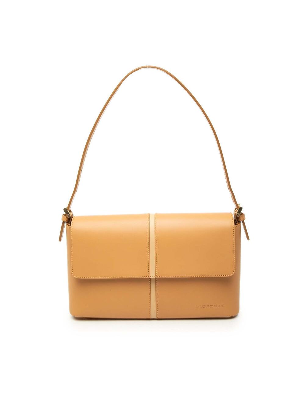 Burberry Leather Flap Shoulder Bag Pre- #356446B44B
